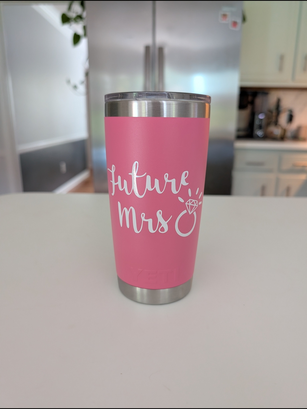 Yeti Pink 'Future Mrs' Bridal Tumbler